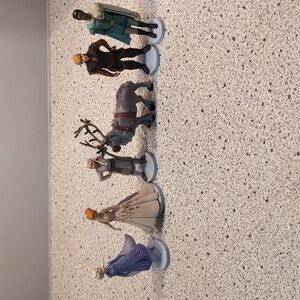 Disney Frozen 6 Piece Action Figures  Set